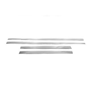 Door moldings stainless steel (4 pcs) photo 4