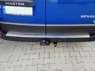 Nissan NV400 2010-2024 Rear bumper protector stainless steel photo 9