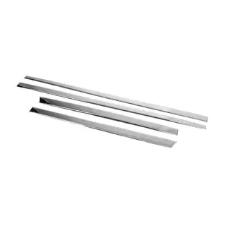 Door moldings stainless steel (4 pcs) photo 3