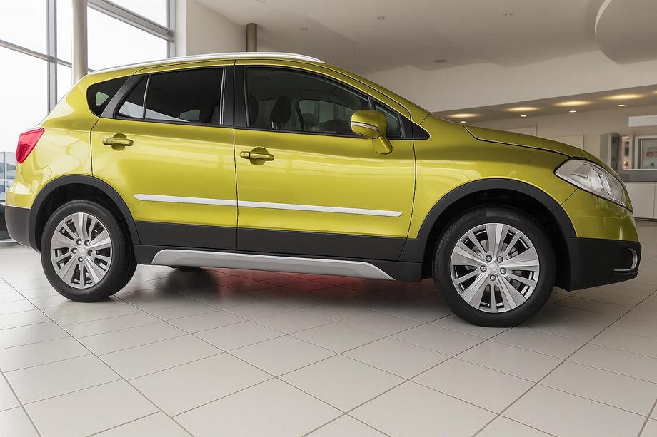 Suzuki SX4 S-Cross 2013-2016 Door moldings stainless steel (4 pcs) Image