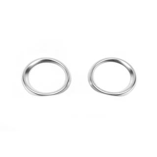 Fog light covers (2 pcs, stainless steel) photo 2