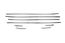Toyota Corolla 2019- Lower Door Trim Set (8 pcs, Stainless Steel) photo 2