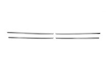 Volkswagen T6 2015-2024 Chrome Grille Covers 2019+ (4 pcs, Stainless Steel) photo 2