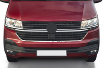 Volkswagen T6 2015-2024 Chrome Front Grille Smile Trim 2019+ (1 pc, Stainless Steel) photo 1