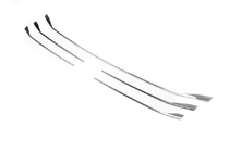 Volkswagen T6 2015-2024 Chrome grille trim 2019+ (5 pcs, stainless steel) photo 3