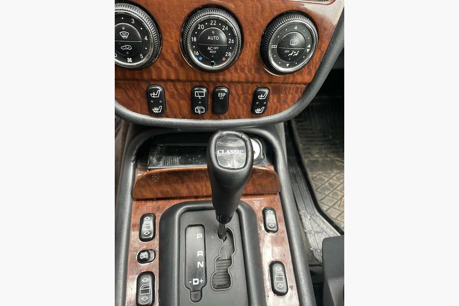 Mercedes ML W163 1997-2005 Gear Shift Knob OEM Classik (Leatherette) Photo 2