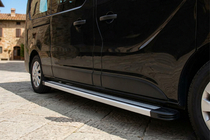 Renault Trafic 2001–2015 Side Steps Maya V4 (2 pcs, Aluminum) photo 1