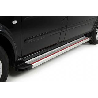 Side Steps Maya Red-Grey (2 pcs, Aluminum) photo 1