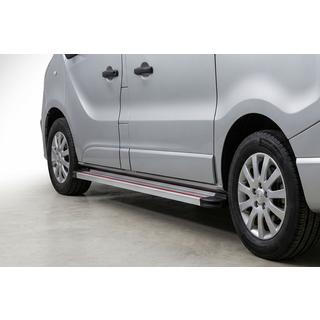 Side Steps Maya Red-Grey (2 pcs, Aluminum) photo 1