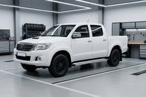 Toyota Hilux 2006-2015 Side Steps Maya V4 (2 pcs, Aluminum) photo 1