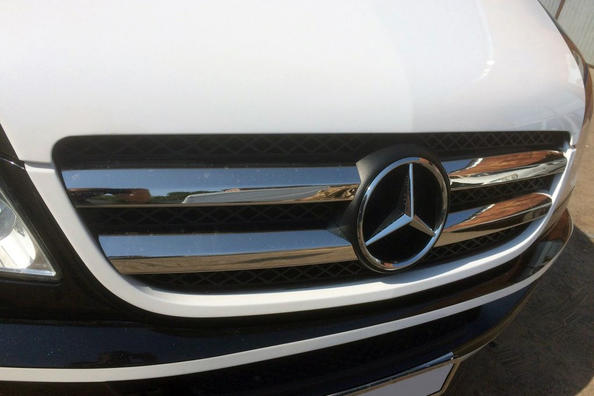 Tuning radiator grill for Mercedes Sprinter