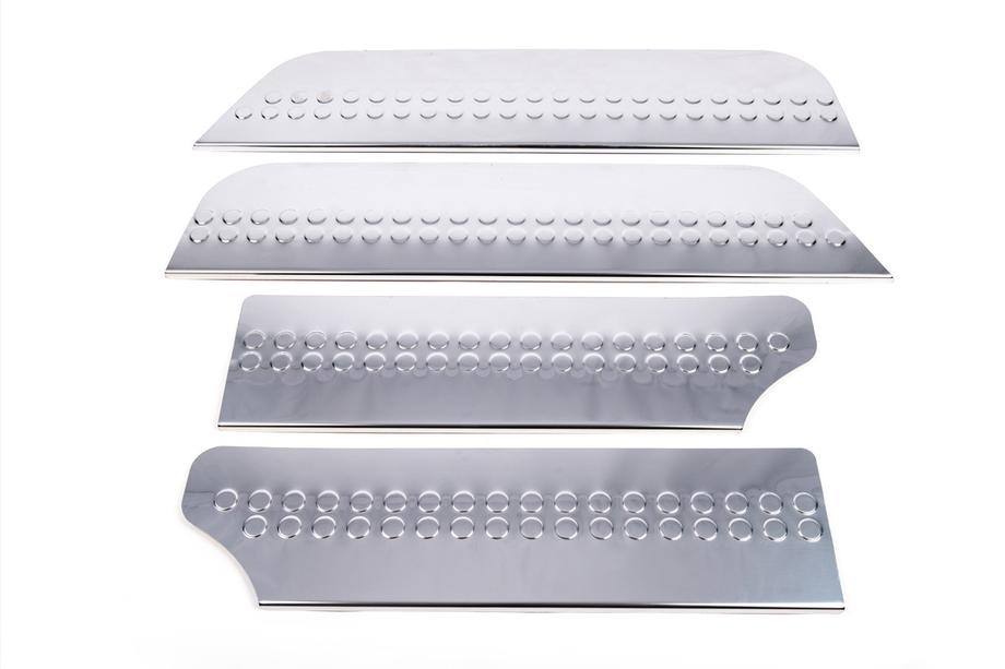 Volkswagen T4 Transporter 1990-2003 Interior door sill plates type-2 (stainless steel) Photo 2