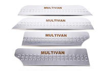 Volkswagen T4 Caravelle/Multivan 1990–2003 Interior door sill plates type-4 (stainless steel) photo 8