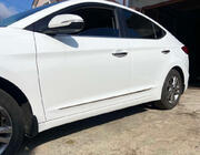 Hyundai Elantra (AD) 2015-2020 Chrome Door Moldings (4 pcs, Stainless Steel) photo 1