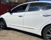 Hyundai Elantra (AD) 2015-2020 Chrome Door Moldings (4 pcs, Stainless Steel) photo 3