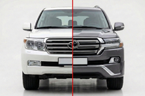 Toyota Land Cruiser 200 2007-2021 Facelift conversion kit from LC200 2008-2015 to 2016 Executive photo 1