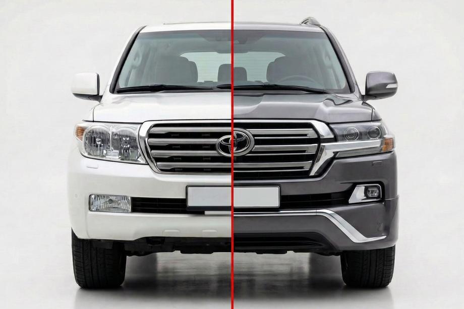 Toyota Land Cruiser 200 2007-2021 Facelift conversion kit from LC200 2008-2015 to 2016 Executive Image