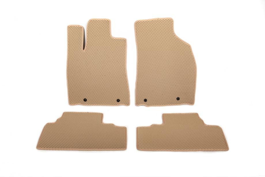 Lexus RX 2009-2015 EVA Floor Mats (Beige) Image
