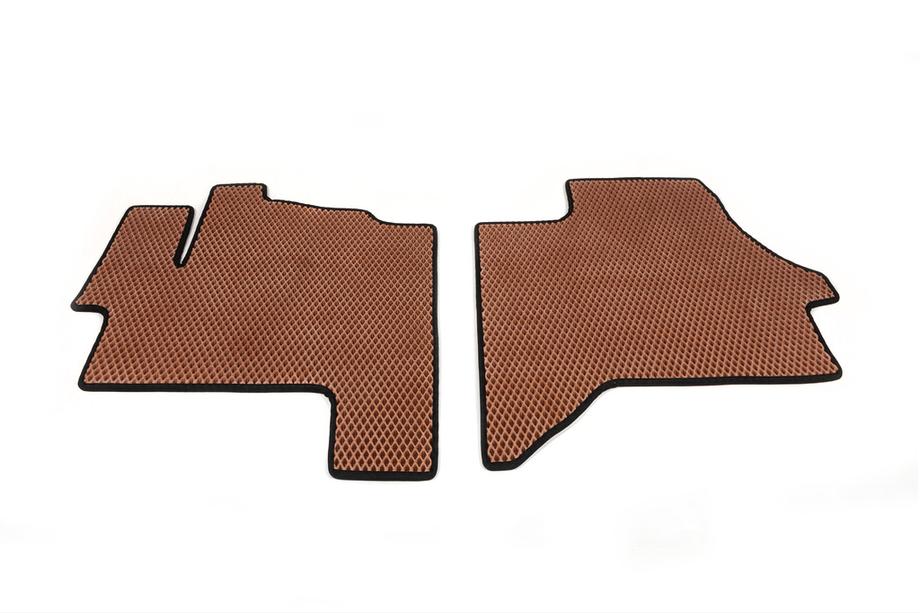 Fiat Ducato 2006-2025 EVA Floor Mats (brick red) Image