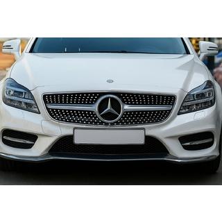 Front Grille 2011-2014 (Diamond Silver) Mercedes CLS C218 2011-2018 photo 1