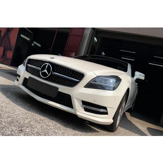Front Grille 2011-2014 (Diamond Silver) Mercedes CLS C218 2011-2018 photo 3