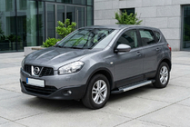 Nissan Qashqai 2010-2014 Side Steps Vision New Grey (2 pcs, Aluminum) photo 1