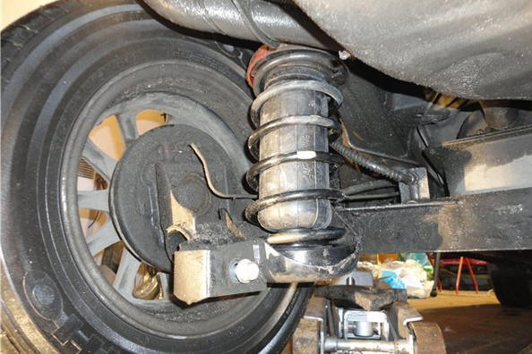 Air springs for rear springs Mercedes Vito