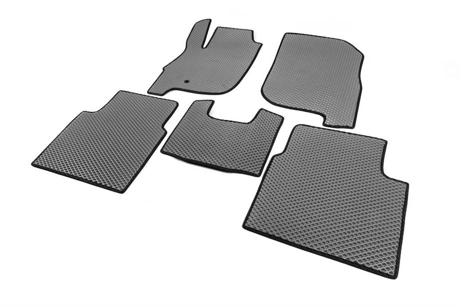 Mitsubishi Galant 2003-2012 EVA Floor Mats (Gray) Photo 2