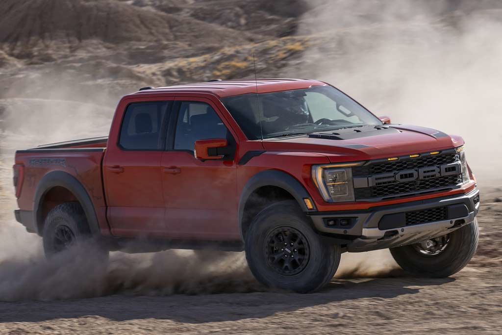 Ford F-150 Raptor presented in an updated version