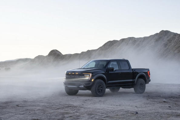 Ford F-150 Raptor presented in an updated version