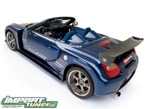 Toyota tuning on the example of Toyota MR-S from Apexi USA Photo 2