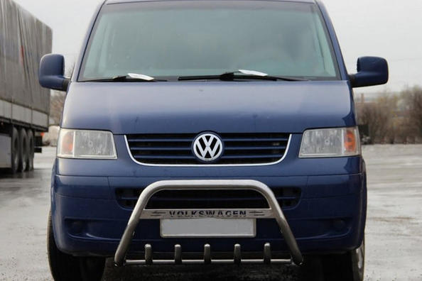 The bumper guard for the Volkswagen T5 Multivan