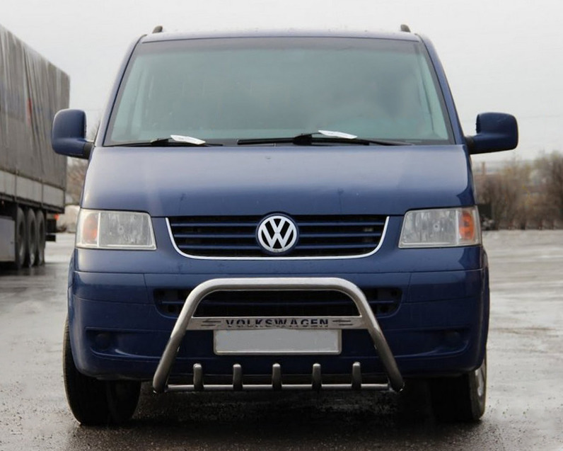 The bumper guard for the Volkswagen T5 Multivan