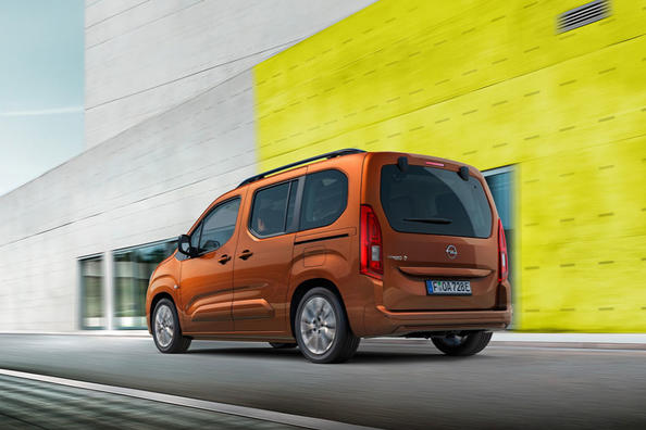 There was an electric modification of the compact van Opel Combo