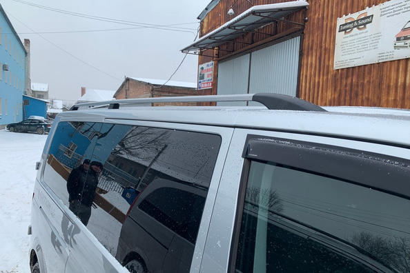 Roof rails for Volkswagen T6 Transporter