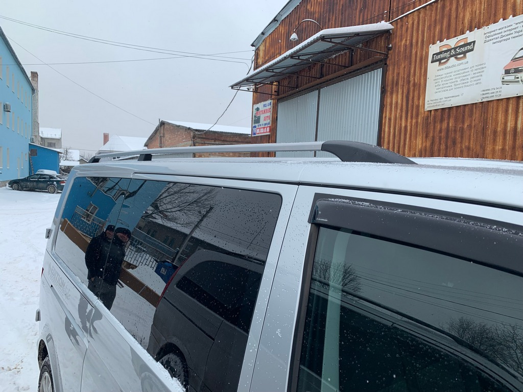 Roof rails for Volkswagen T6 Transporter