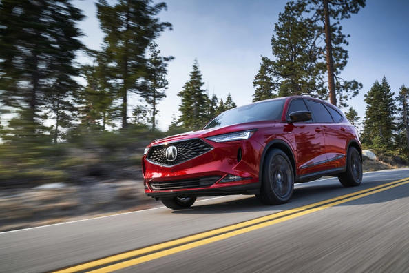 The serial assembly of the new generation Acura MDX crossover has started