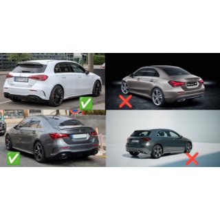 Original Premium AMG / A35 Mud Flaps (4 pcs) photo 3