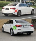 Mercedes A-class W177 2018- Original Mud Flaps Premium Sedan (for Base, 4 pcs) photo 3