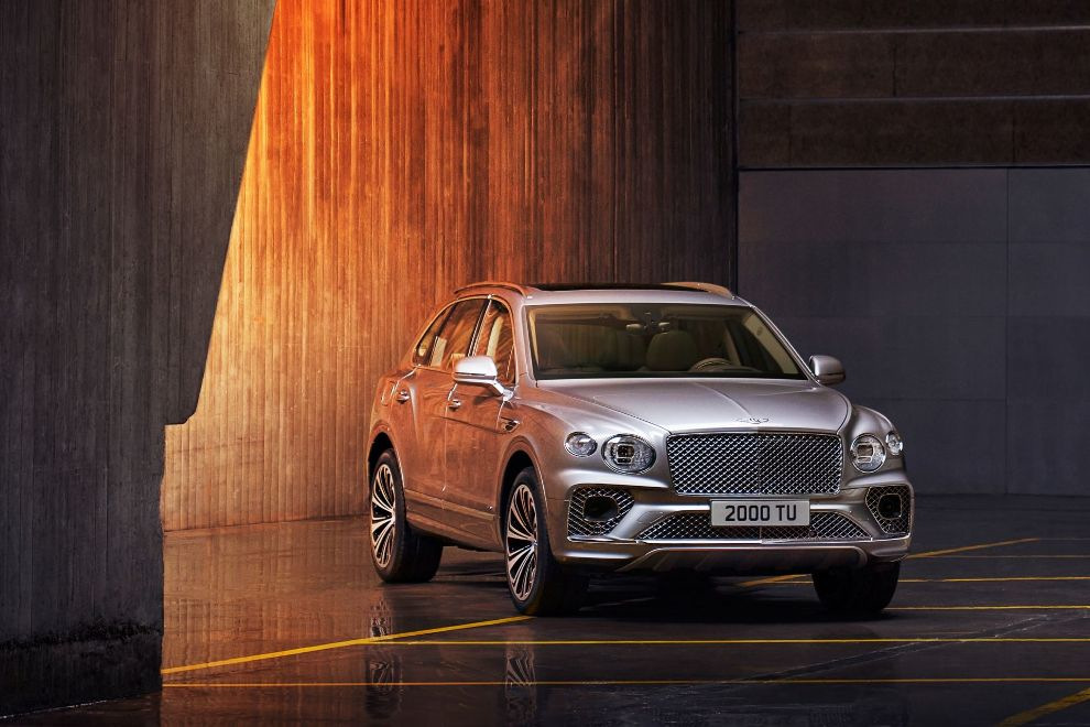 Restyled crossover model Bentley Bentayga