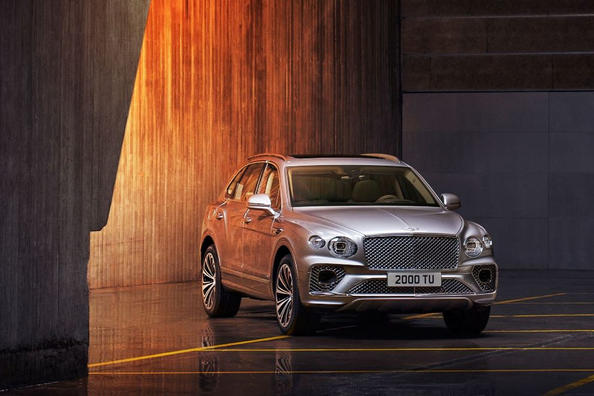 Restyled crossover model Bentley Bentayga