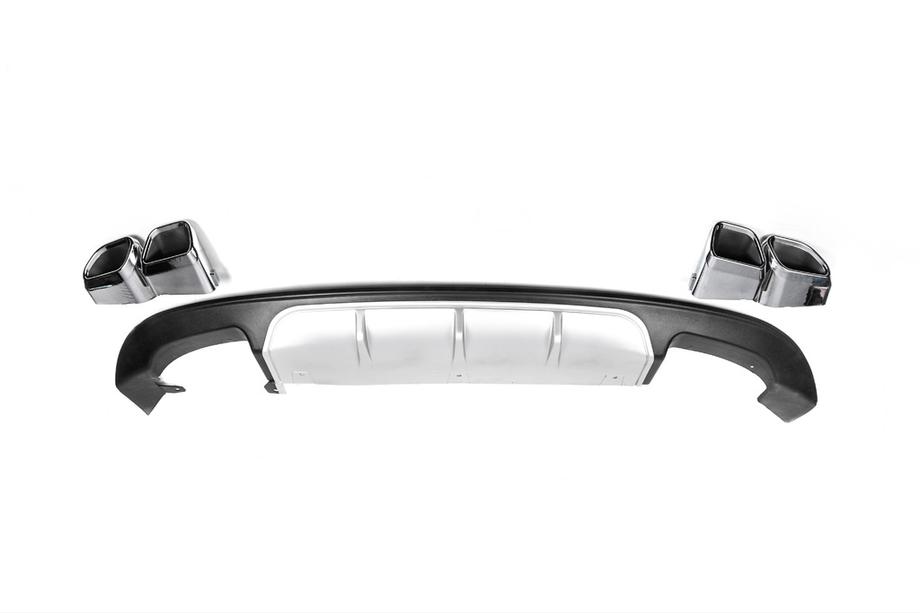 Hyundai Elantra (AD) 2015-2020 Rear Bumper Diffuser (Niken, primed) Image