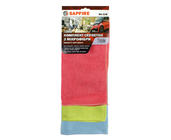 Microfiber Cloth Set SA-218 SAPFIRE Triple photo 1