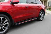 Acura MDX 2013-2020 Side Steps Maya Red (2 pcs, Aluminum) photo 1