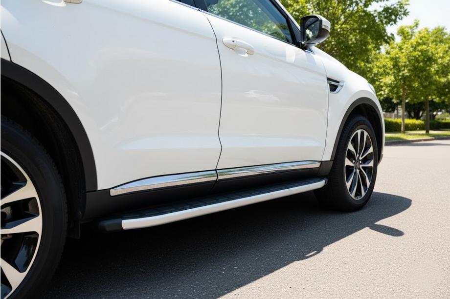 Acura MDX 2013-2020 Side Steps Fullmond (2 pcs, Aluminum) Image