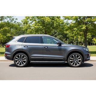 Side Steps Bosphorus Black (2 pcs, Aluminum) Acura MDX 2013-2020 photo 1