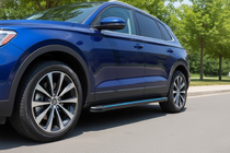 Acura MDX 2013-2020 Side Steps Maya Blue (2 pcs, Aluminum) photo 1
