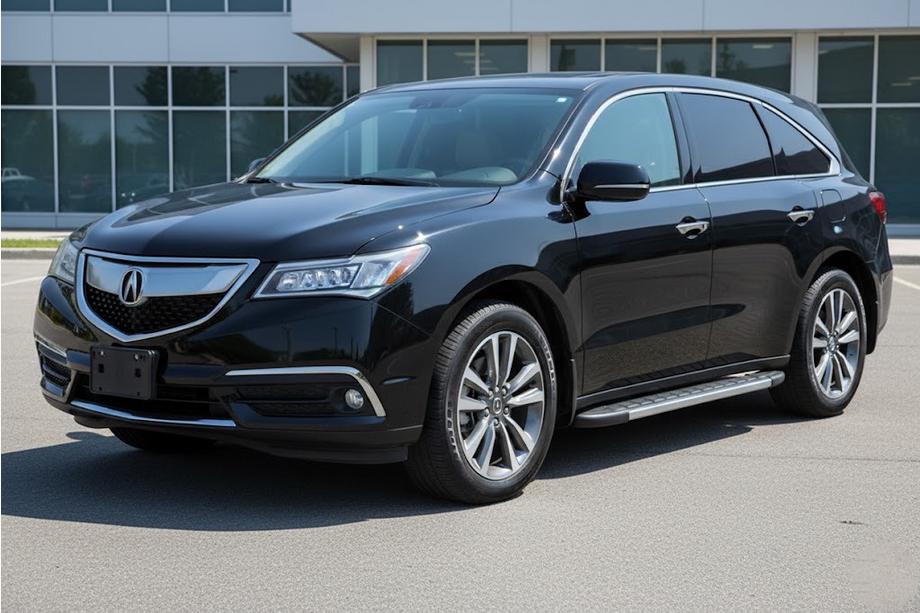 Acura MDX 2013-2020 Side Steps Duru (2 pcs, Aluminum) Image