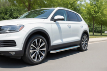 Acura MDX 2013-2020 Side Steps Maydos V2 (2 pcs, Aluminum & Stainless Steel) photo 1