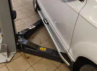 Audi Q7 2005-2015 Side Steps Mevsim Grey (2 pcs, Aluminum) photo 1